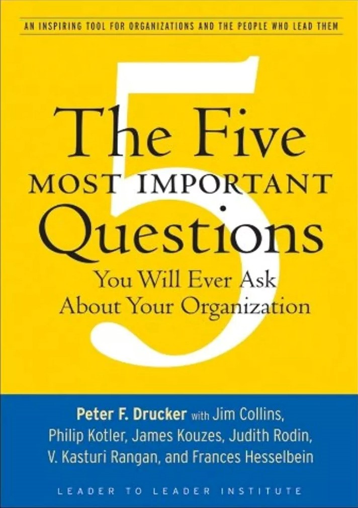 The Five Most Important Questions book