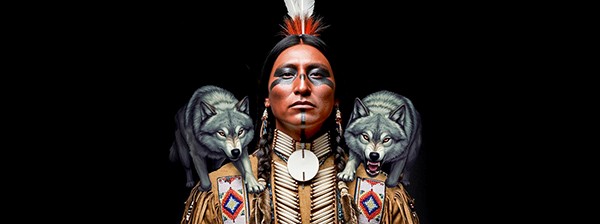 Two Wolves header